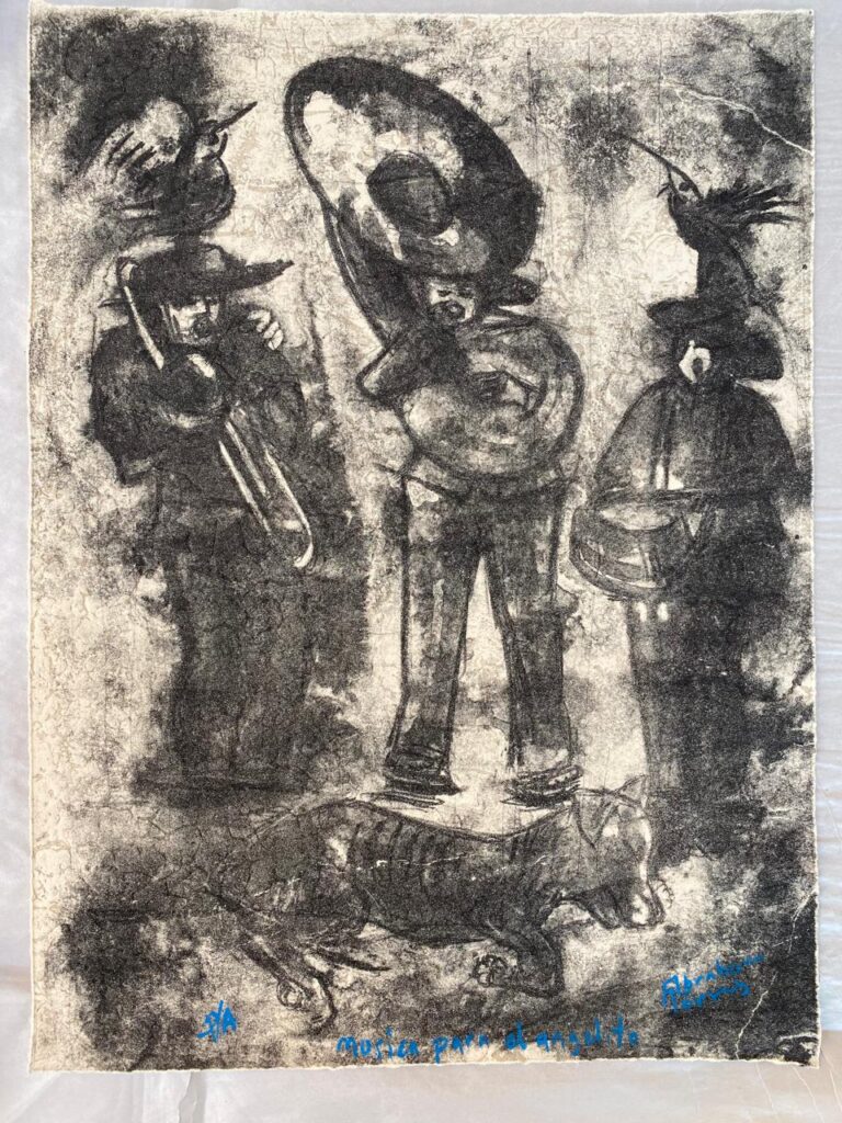 Drawing by Xavier Scherenberg